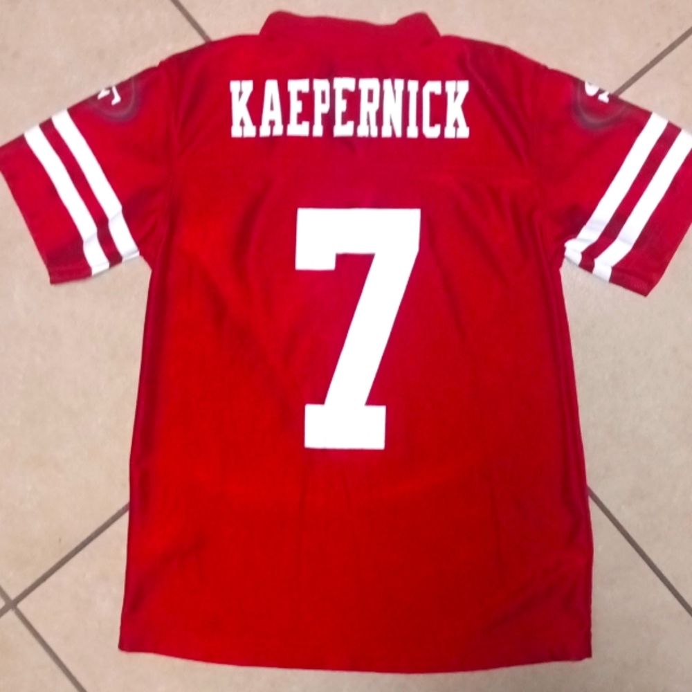 Colin Kaepernick San Francisco 49ers Nike youth Jersey Scarlett Med 8